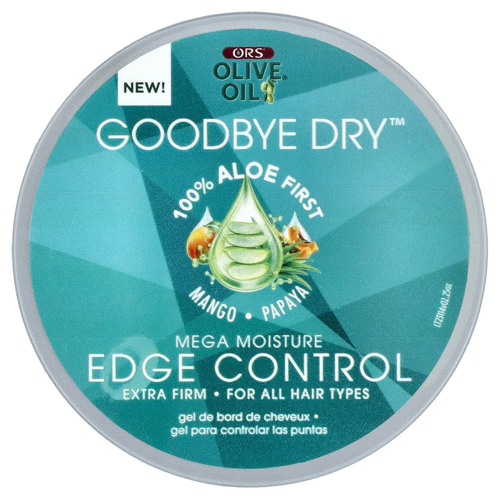 ORS Olive Oil®, Goodbye Dry™, Edge Control, Extra Firm, For All Hair Types, 2.25 oz (64 g)