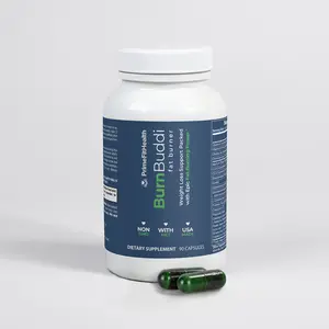 BurnBuddi Healthcare Vitamin Natural Dietary Supplement 90 Capsules with Vitamin C, Vitamin B6, Choline, Chromium, MCT - Made in the USA - Edible Fitness