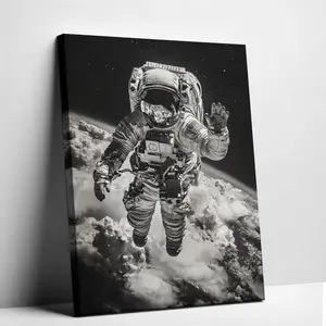 Astronaut mission poster.Astronaut posters, black and white astronaut prints, astronaut prints, gifts for space enthusiasts, space posters