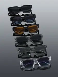 Classic Vintage Men's Sunglasses, 6 Pairs, Perfect for Daily Life, Driving, Fishing, Casual Activities, Stylish and Durable, Classic Shades