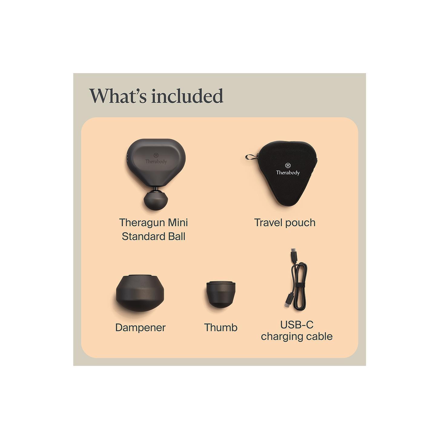 THERABODY Theragun Mini 3.0 in Black Unisex