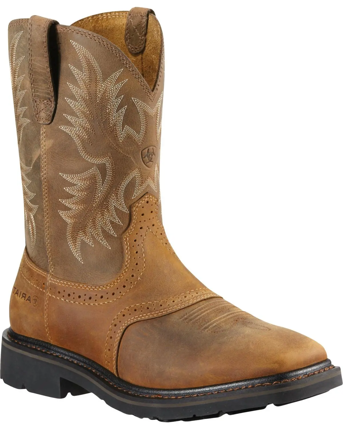 Ariat Men's Men'S Sierra Saddle Western Work Boot Steel Toe - 10010134 Ariat Men's Men'S Sierra Saddle Western Work Boot Steel Toe - 10010134