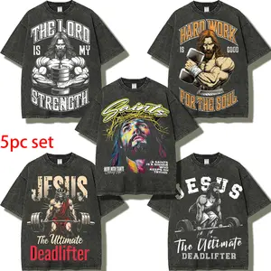 Jesus Saves Unisex Washed T-Shirt, Jesus Tee, Jesus Tshirt , Christian Apparel Streetwear Menswear Oversized Top Men and Women Menswear Tops , Gym Pump Cover Graphic Men's Regular Fit Washed Pure Cotton 5pc Set Fathers Day Gift Ideas