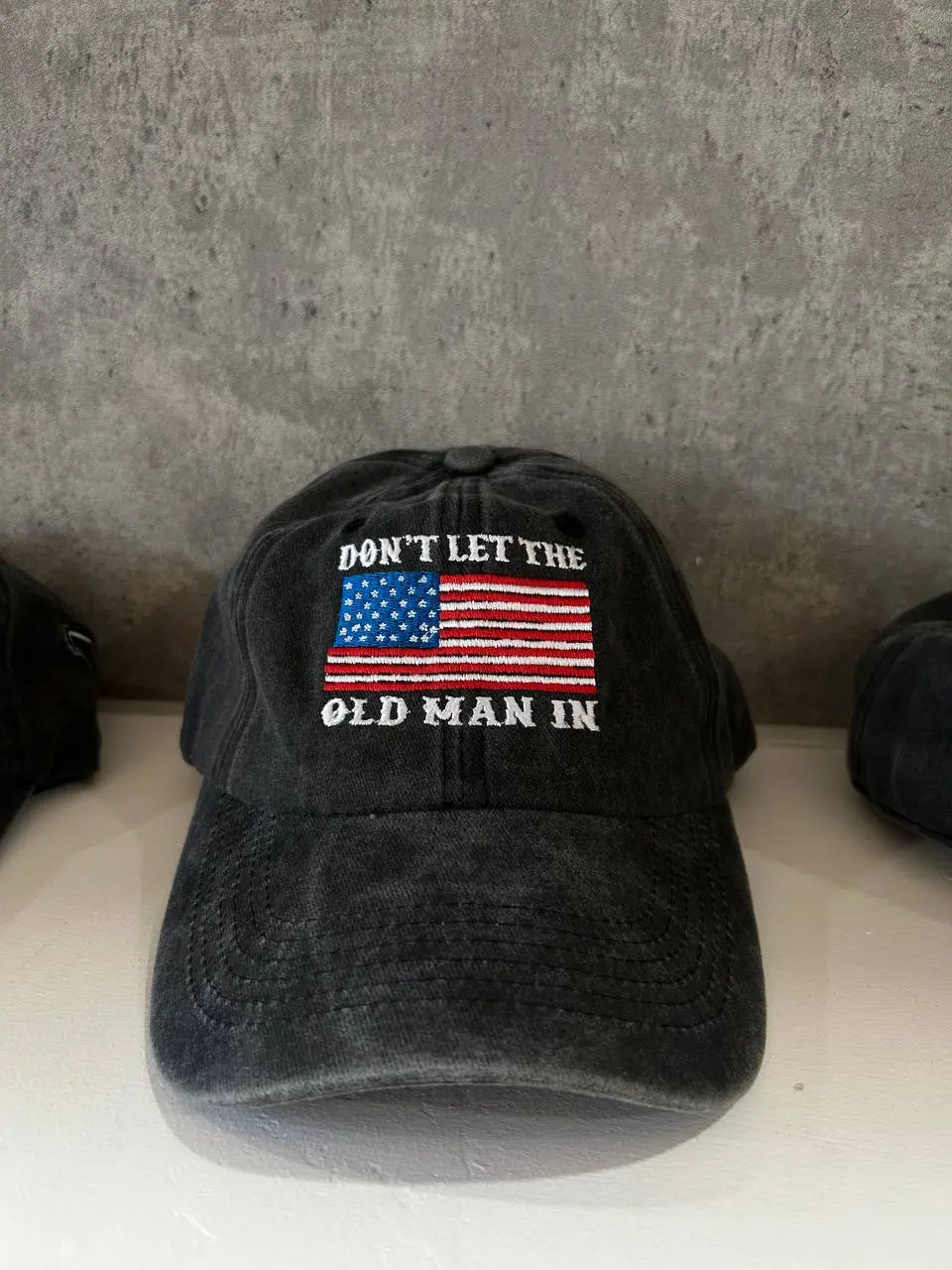 Don't Let The Old Man In Rip Toby Keith Embroidery Hat, Washed Hat, For Men, For Women, Vintage Embroidered Cap Snapback Cap
