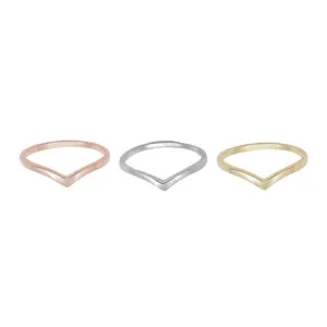 Chevron Ring - Wishbone Ring