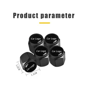 4pcs Car Wheel Tire Valve Cap Tyre Stem Cover, Compatible with Honda Civic Accord, Crv, Jazz, Odyssey, Prelude, Insight, Legend, Stream, Hrv, Pass