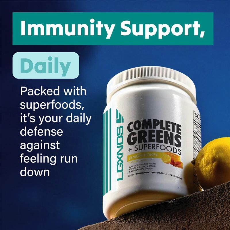 LGXNDS Greens – Daily Greens & Superfoods Powder with Probiotics and Enzymes