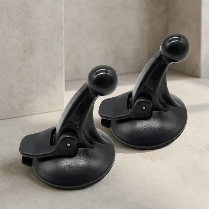 2-Pack Universal GPS Windshield Mount, Durable & Adjustable Car Suction Cup Stand with a Secure Hold for Garmin Nuvi