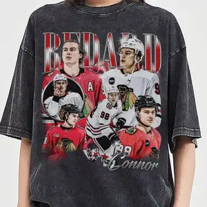Connor Bedard Hockey Chicago Vintage Comfort Colors Shirt