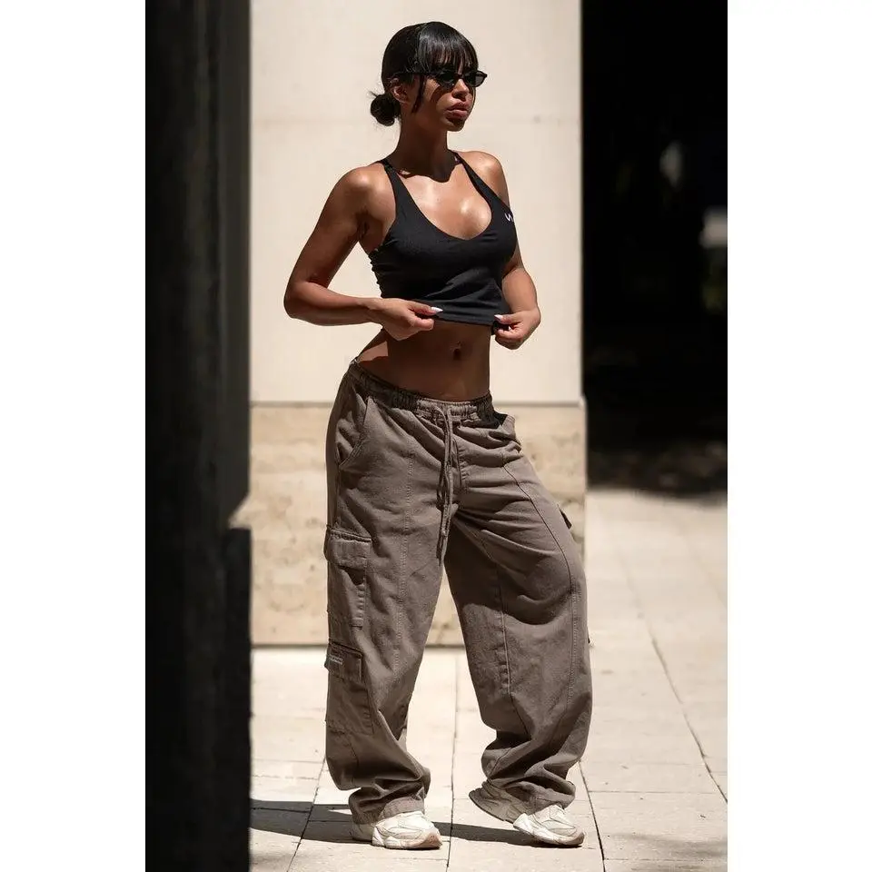 Low Rise Oversized Cargo Joggers