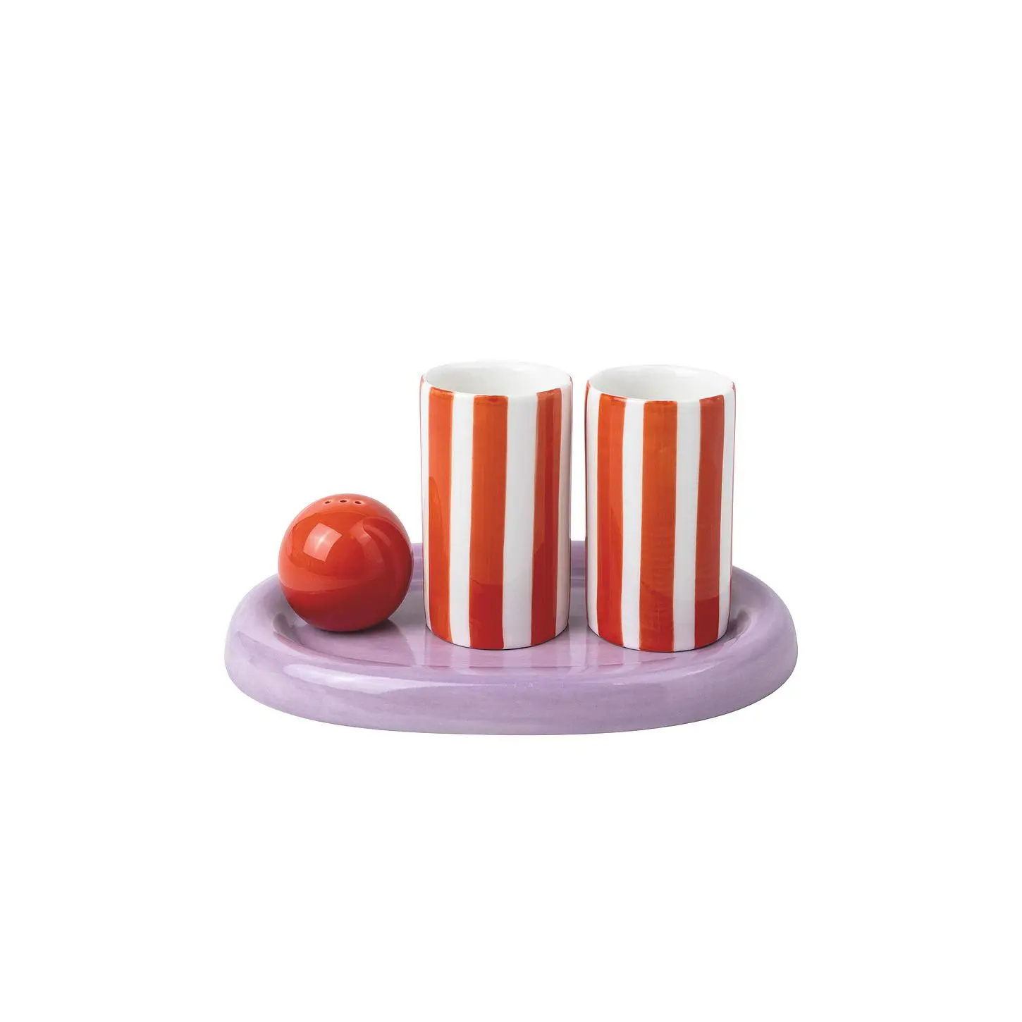 Ceramic Lilly Mae Red Shot Glass, Kitchenware Bar & Wine Utensil Accessory