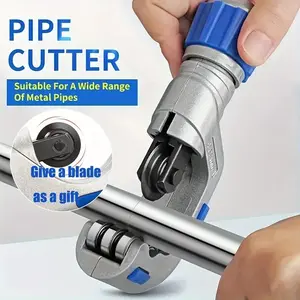 Bearing Tube Cutting Tool, Manual Pipe Cutter for Plumbers & Electricians, Stainless Steel Rotating Bearing Knife, Construction Tools