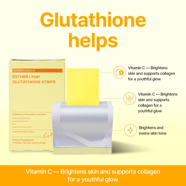 ESTHER LYUH GLUTATHIONE STRIPS (15strips) - TikTok Shop ESTHER LYUH GLUTATHIONE STRIPS (15strips) - TikTok Shop
