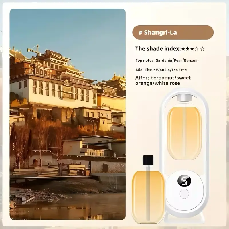 Diffuser + 1 Bottle [Shangri-La Essential Oil]