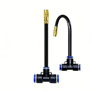 Adjustable Brass Mist Spray Nozzle, Bendable & Rotatable, Suitable for Garden Irrigation, 20-Pack