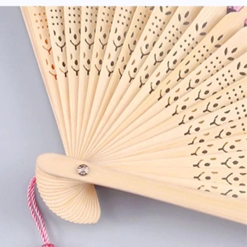 1 Count Chinese Style Folding Fan Elegant Cultural Decorative Handheld Fan For Wedding Party Home Decoration Ideal Gift Choice Viral TikTok Aesthetic Room Decor Must Haves