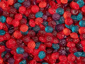 Mixed Gummi Berries 1 LB