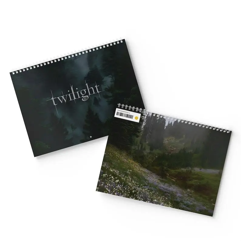 Twilight 2027 Wall Calendar | Edward & Bella Movie Stills, Fan Gift for Twilight Lovers