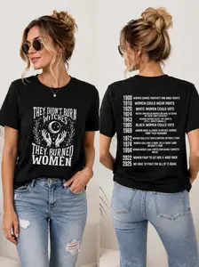 They Didn’t Burn Witches| They Burned Women| Women Rights Dates| Witch Shirt| Women Shirt| Woman Shirt