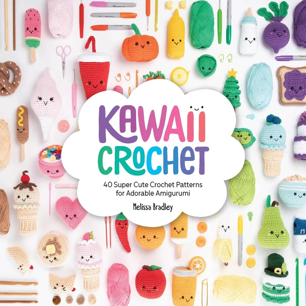 USED Book - Kawaii Crochet: 40 Super Cute Crochet Patterns for Adorable Amigurumi by Bradley, Melissa (Paperback) - english