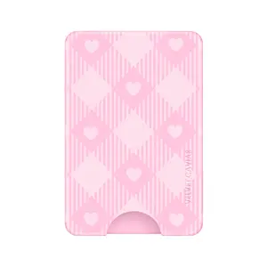 Dolly Pink Gingham MagSafe Wallet