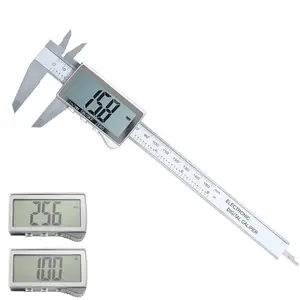 0-150mm Electronic Digital Callipers, CV2032 Batteries Required LCD Digital Vernier Caliper, Hand Measuring Tool for Home, Professional Measuring Tool