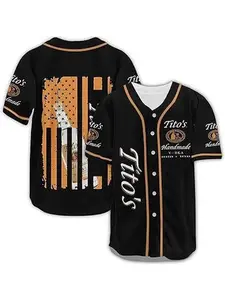 Vodka Baseball Jerseys Alcohol Shirts for Men Women Whiskey Shirts Alcohol Baseball Jersey