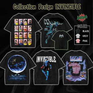 Invincible Story T-shirt, Variants Shirt Invincible Ss4, Mark Grayson Invincible Hoodie Sweatshirt, Men Shirt Cotton Fabric lover graphic tee streetwear