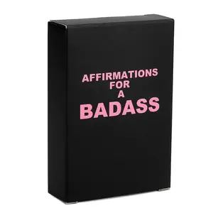Badass Affirmation Cards for Women Daily Motivational and Inspirational Cards with Unique Designs and Daily Inspirations Empowering Words Positive Reinforcement