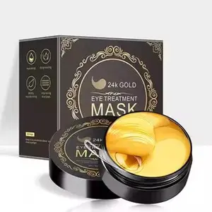 24K Gold Under Eye Patches – Anti-Aging Eye Mask for Dark Circles, Puffy Eyes & Wrinkles | Hydrating Eye Treatment (60 Pcs)