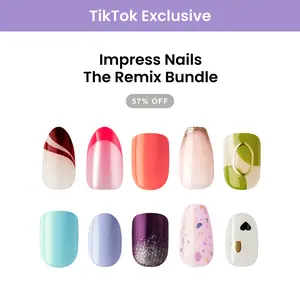 [TikTok Exclusive] Impress Press-On Nails Bundle - The Remix Bundle