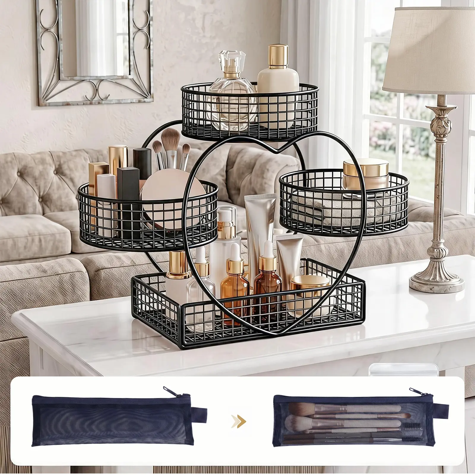 Mesh storage bags