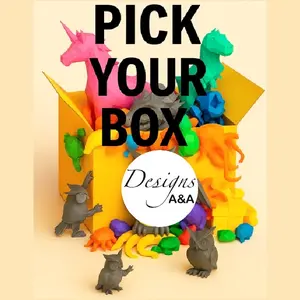 Designs A&A Assorted 3D Printed Pick Your Box Value Choose Your 3D Printed Item Variety Pack