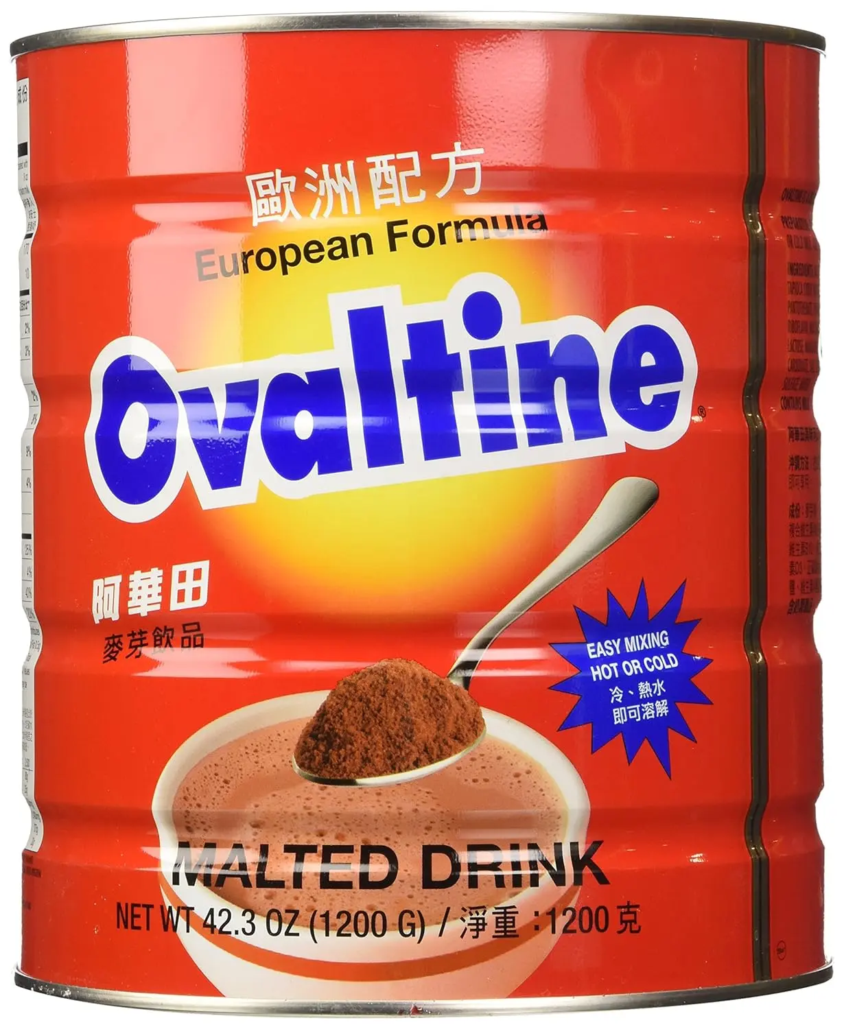 Ovaltine European Formula Malted Drink 42.3oz (1200g)