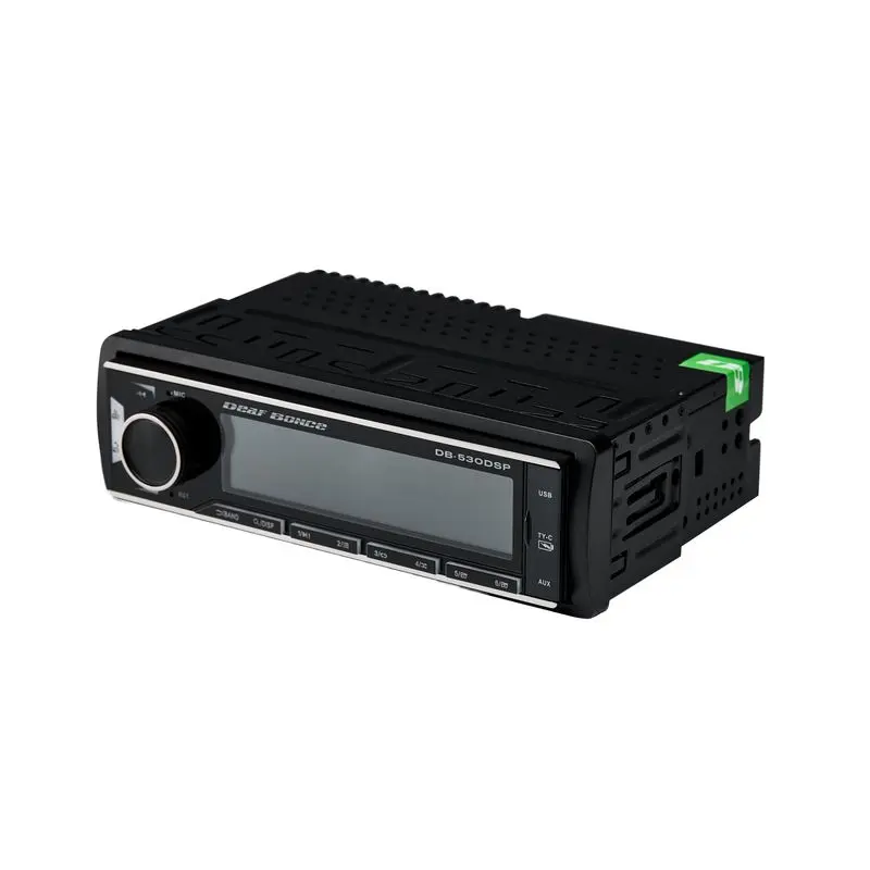 Deaf Bonce Compact Car Audio Digital Signal Processor Audio Amplifier Module (DB-530DSP) - Auto Accessories, 4x25 W RMS at 4 Ohms, 8 RCA Outputs, USB Ports, Aux Input, Amplifier Board