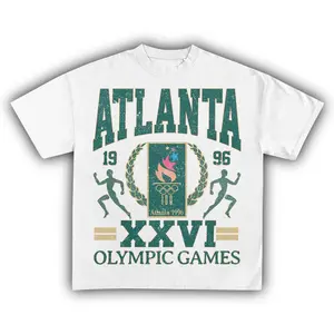 ATLANTA SUMMER GAMES CENTENNIAL VINTAGE VINTAGE UNISEX T-SHIRT