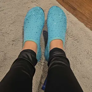 WateLves Womens Barefoot Water Shoes Travel House Slippers for Indoor and Outdoor Aqua Socks for Beach Swim Surf Yoga Dancing Camping#SpringStatements Greenish