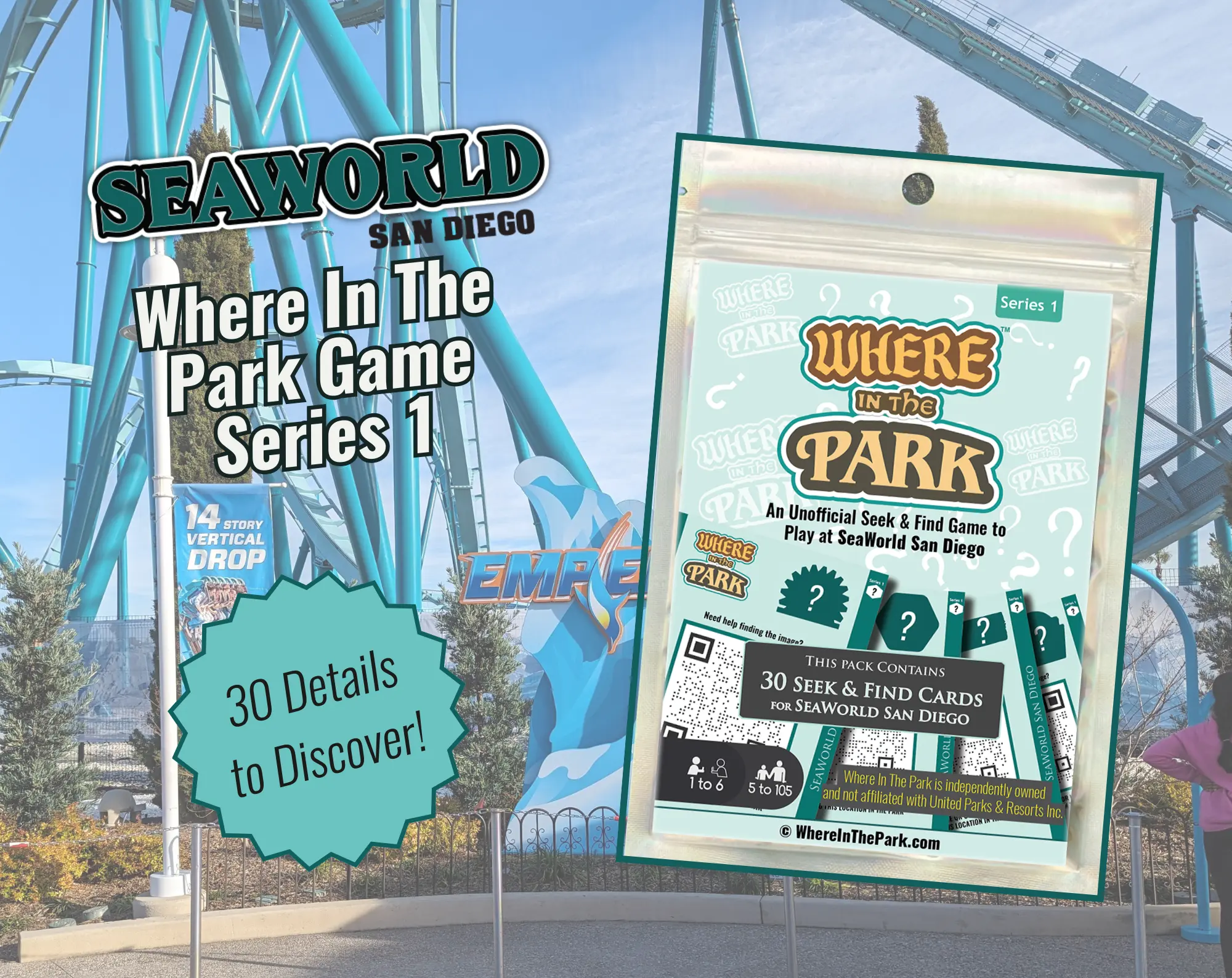 SeaWorld San Diego - Where In The Park Game