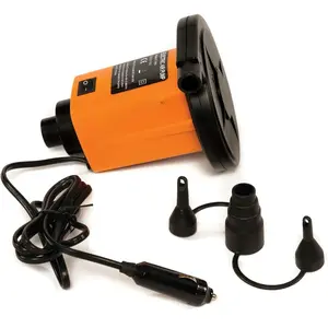 Sports Electric Air Inflator, Air Pumps for Inflatables, Towables and Others, Comes with DC Power Adapter and Cord, 1.0 PSI