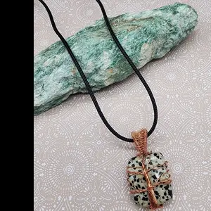 Wire wrapped tree pendant