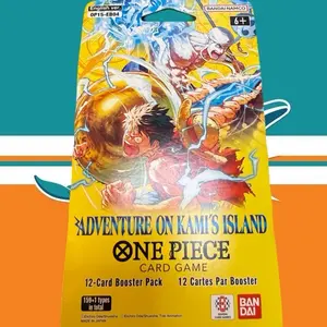 One Piece TCG: Adventures On Kami’s Island Booster Pack [OP15-EB04] Sleeved Booster