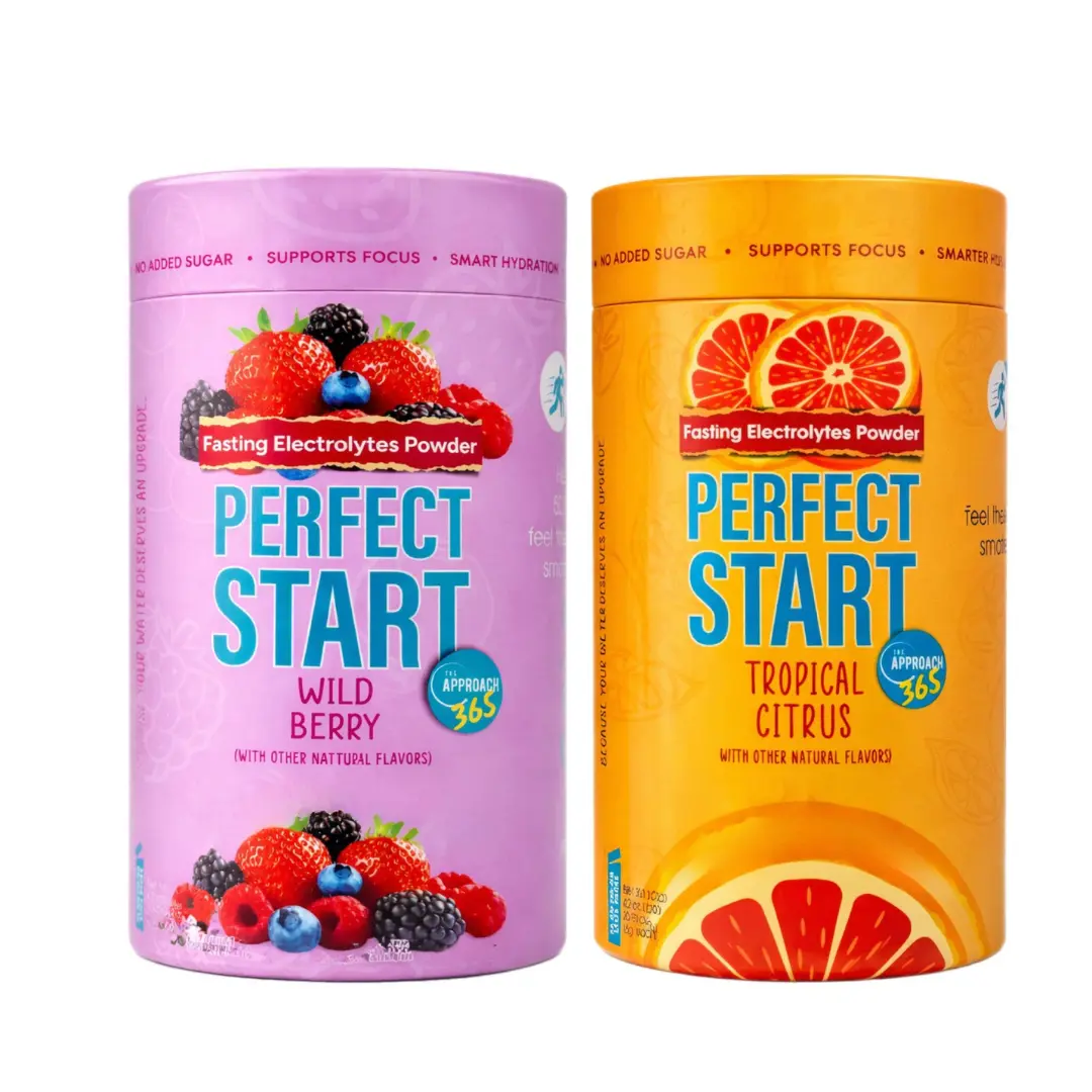 Electrolyte Powder Drink Mix – Hydration Powder 2 Pack(Wild Berry + Tropical Citrus) | Zero Sugar, No Artificial Sweeteners | Vitamins & Nutrients | Sports & Energy Hydration Drink for Fitness High Potency Supplement