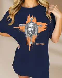 Good Friday Graphic Tee Unisex Jersey Short Sleeve Shirt Easter Celebration Religious Apparel Spiritual Gift Faith Inspired Wear