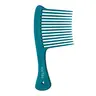 RevAir The Wright Comb, Azure - Extra-Long Wide Tooth Detangling Comb