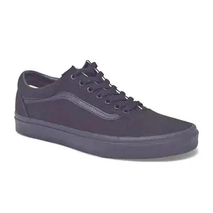 VANS Mens Old Skool Low Top Sneaker - Black/Black