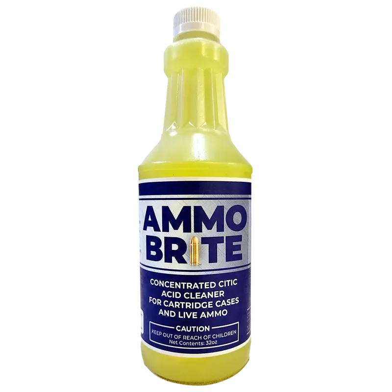 Detco Ammo Brite All-Purpose Household Cleaner - Hand-Operated, Fast-Action Formula for Ammunition & Brass Tumbling/Hand Polish, Home Care Supply