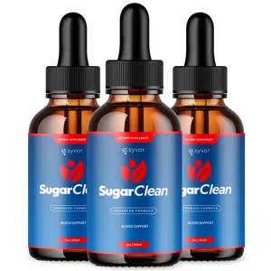 (3 Pack) Sugar Clean Blood Support Drops SugarClean Vitamin Supplement 90 Servs
