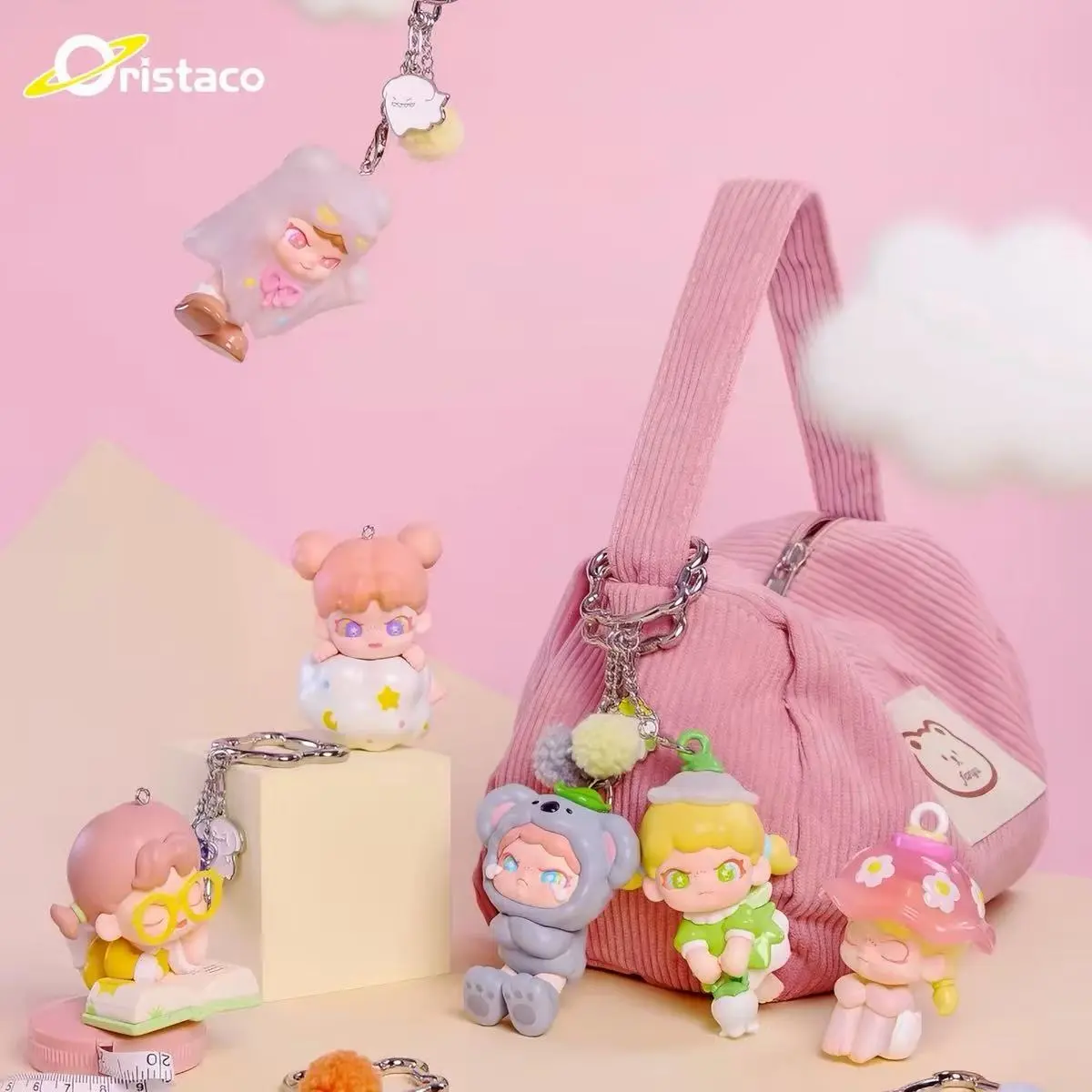 BABY DORA Tiny Time Series Pendant Toy Collectibles Blind Bag, Mini Blind Bag Collectible Action Figure for Kids (Toys & Hobbies), Mystery Packs, Surprise Pack