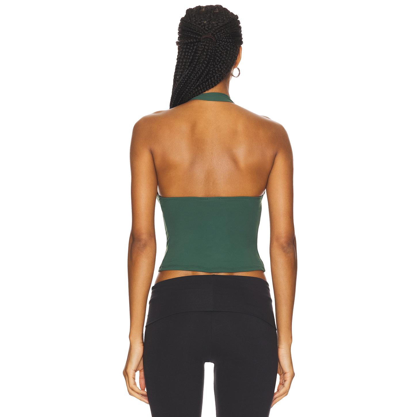 Free People Still Here Halter Top in Black