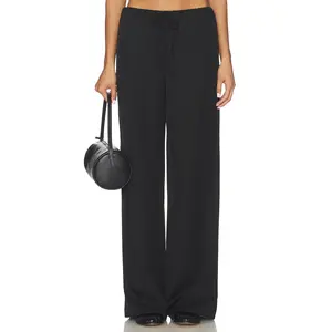 ALL THE WAYS Louisa Drawstring Pant in Black
